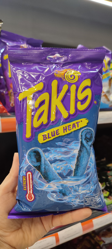 چیپس تاکیس 90 گرمی blue heat