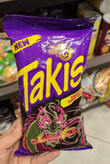 چیپس تاکیس 90گرمی dragon spweet chilli