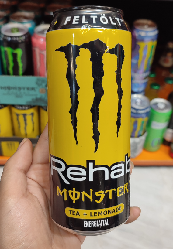 نوشیدنی مانستر ۵۰۰ میلی لیتر Monster Tea + Lemonade