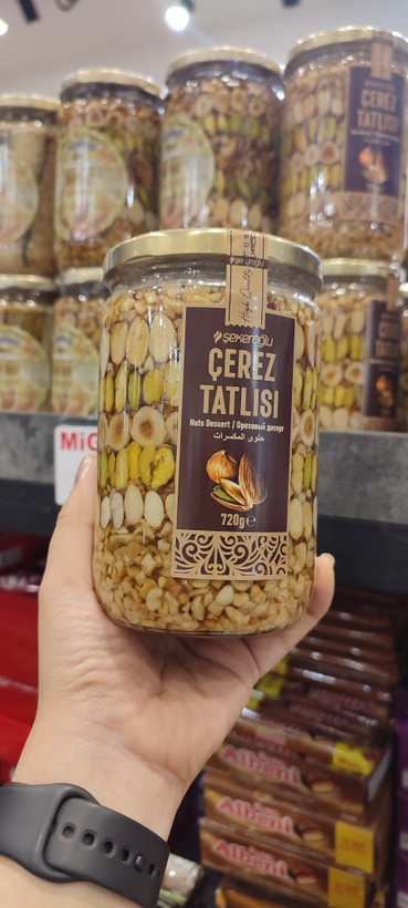 معجون شکر اوغلی چرز تاتلیسی مدل درشت CEREZ Tatlisi