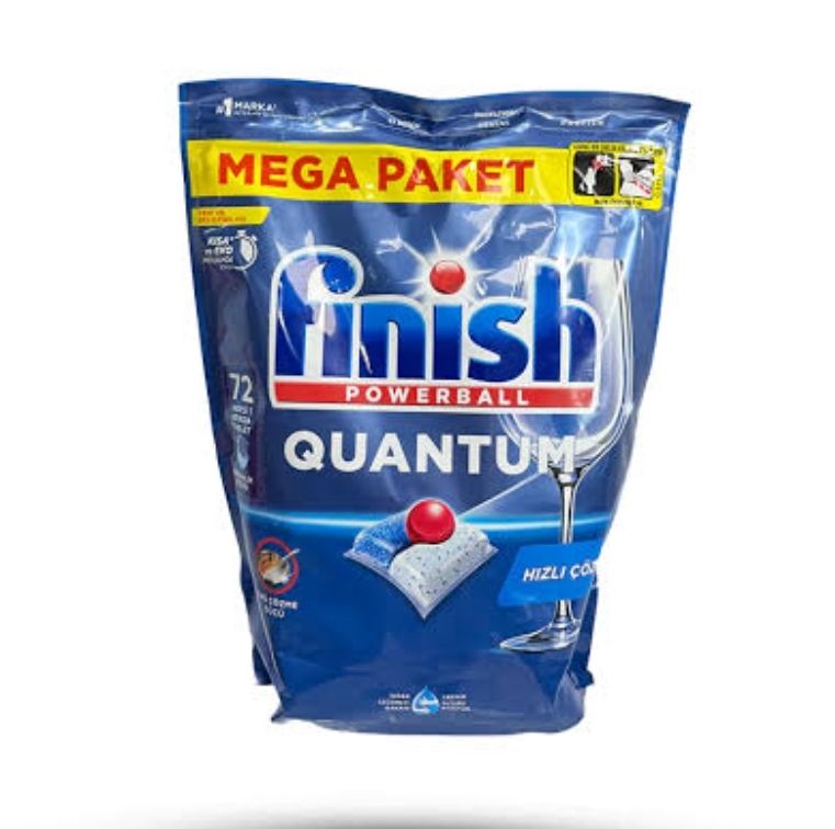قرص ماشین ظرفشویی Finish Quantum (فینیش کوانتوم) 72 تایی _ ترکیه