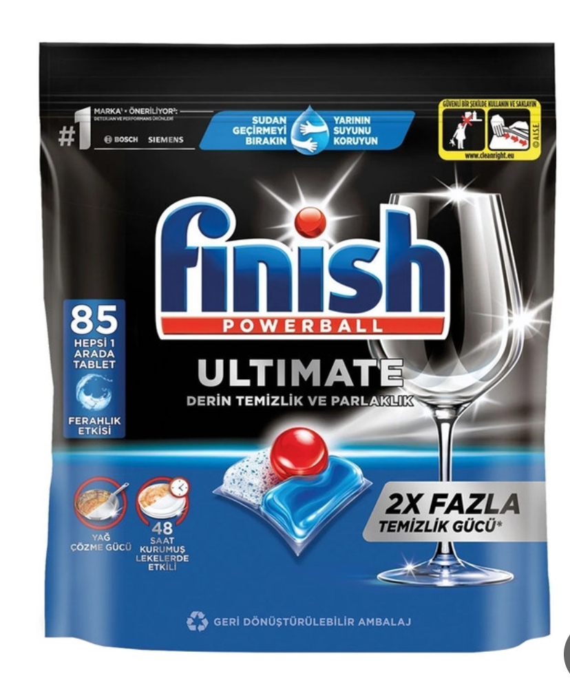 قرص ظرفشویی (فینیش) آلتیمیت 85 عددی finish ULTIMATE