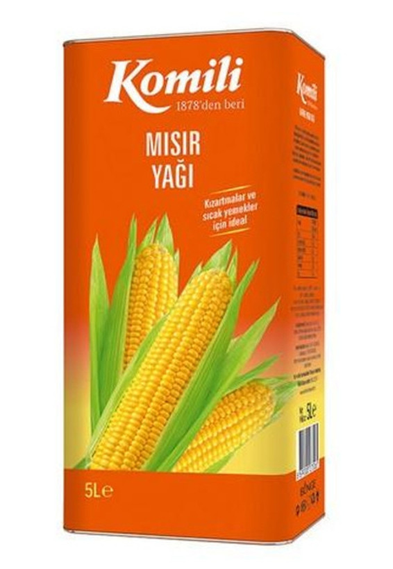 روغن ذرت کومیلی ترکیه 5 لیتریkomili