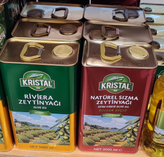 روغن زیتون کریستال ۳ لیتری سبز محصول ترکیه