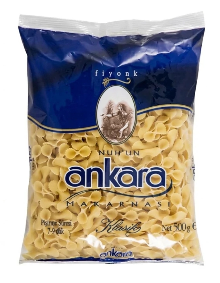 ماکارونی آنکارا فرمی فیونک Fiyonk (پاپیونی) | 500 گرم