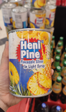 کمپوت آناناس اسلایس Heni Pine | ۵۶۵ گرم باکس ۲۴ عددی