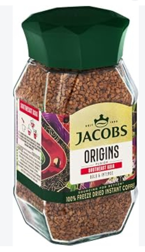 قهوه فوری جاکوبز Jacobs Origins در دو طعم آبی و صورتی95گرم