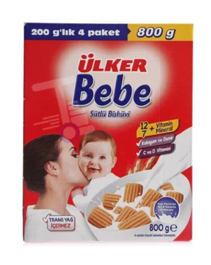 بیسکویت کودک اولکر 800 گرم Ülker Bebe