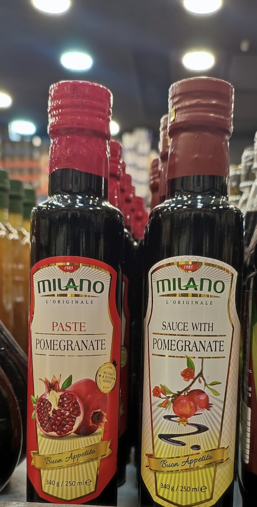 سس انار و رب انار میلانو /  milano 340gr
